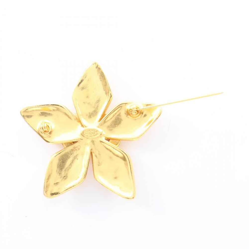 CHANEL Authentic Gold Logo Brooch - Picture 2 of 5